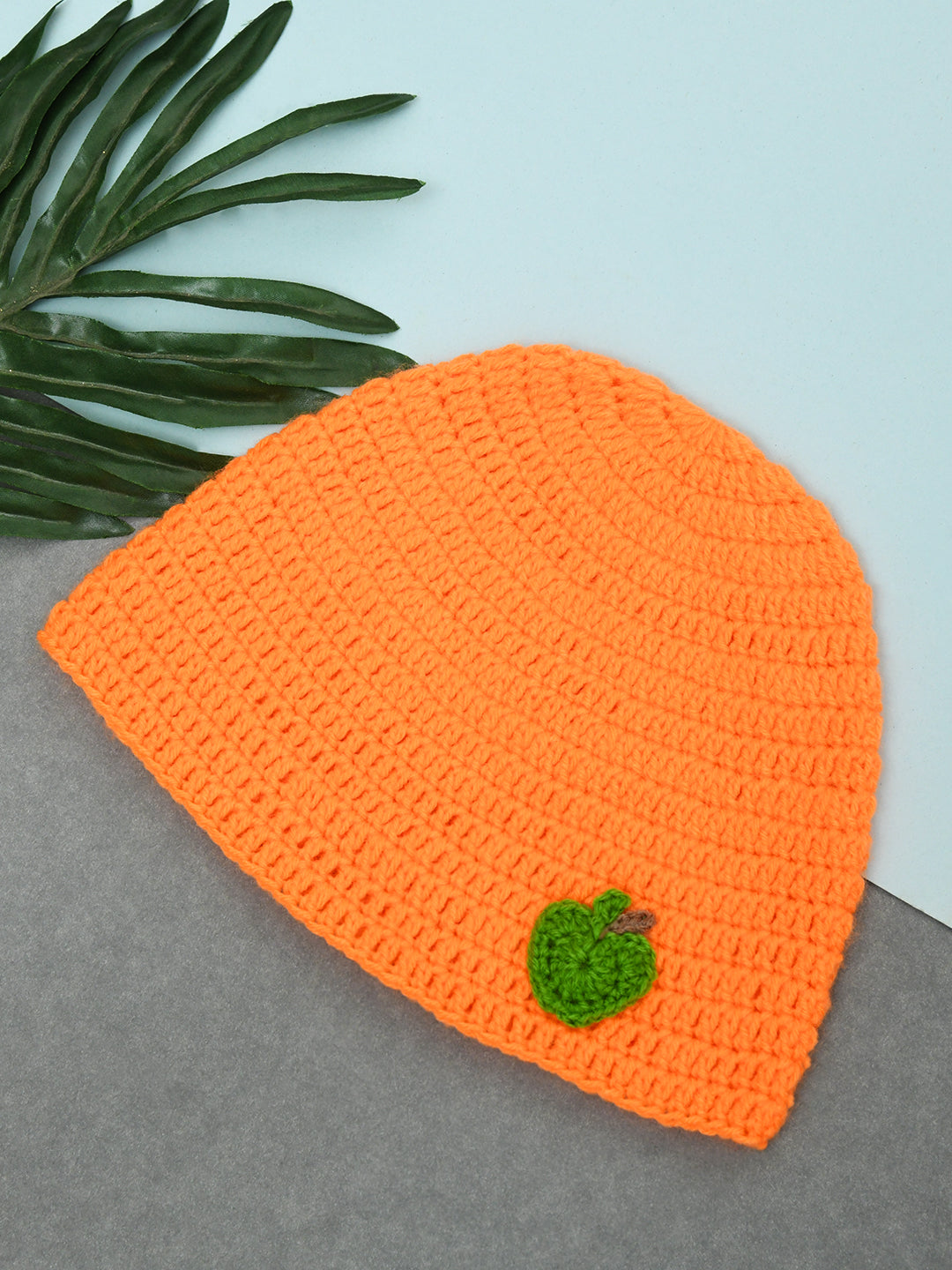 Sunset Woollen Cap — handmade soft woollen cap for kids