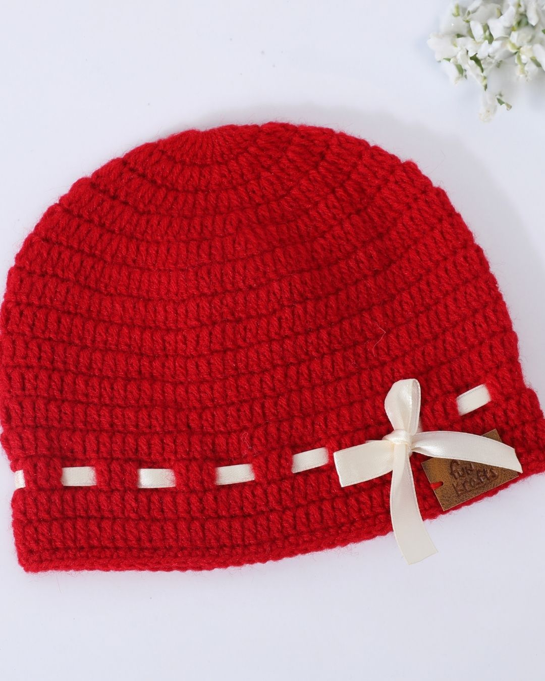 Ruby Knit Beanie — handmade woollen cap for girls and boys