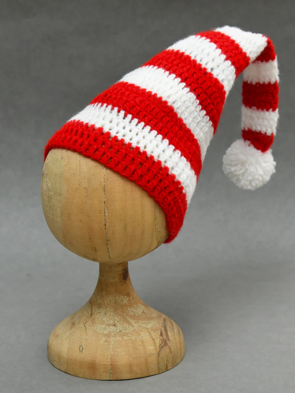 Red Elf Stocking Cap
